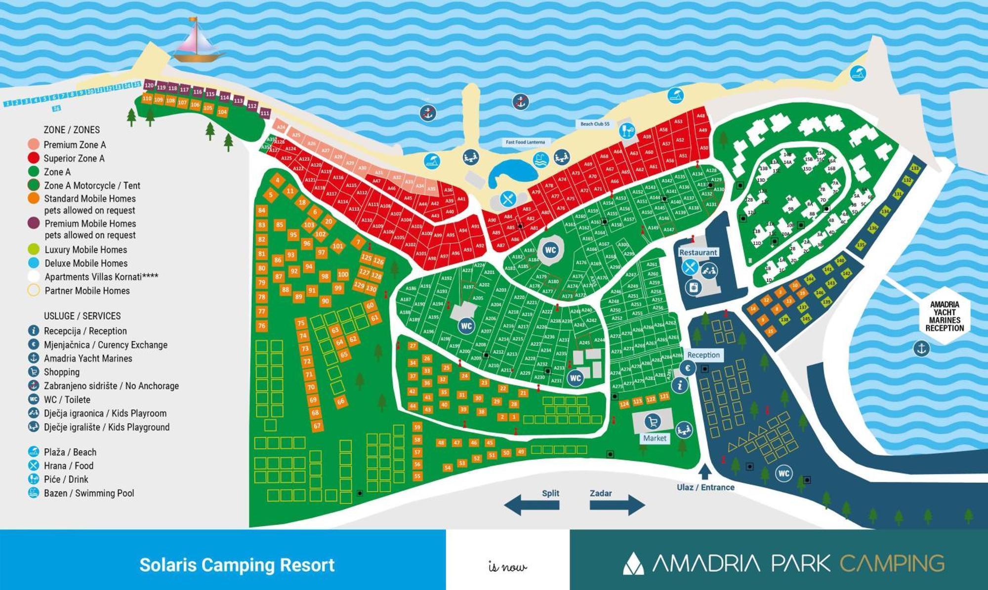 Amadria Park Camping Sibenik Mobile Homes Bagian luar foto